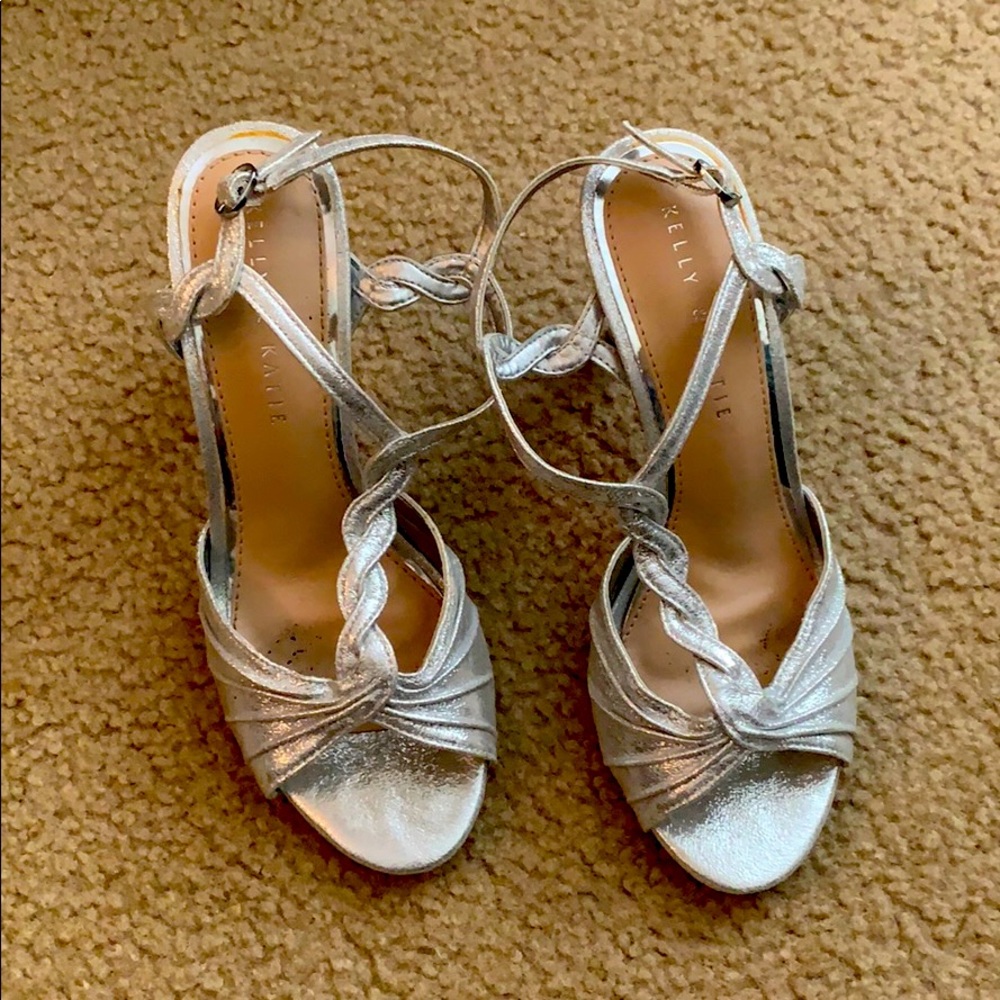 Kelly and Katie Silver Heel